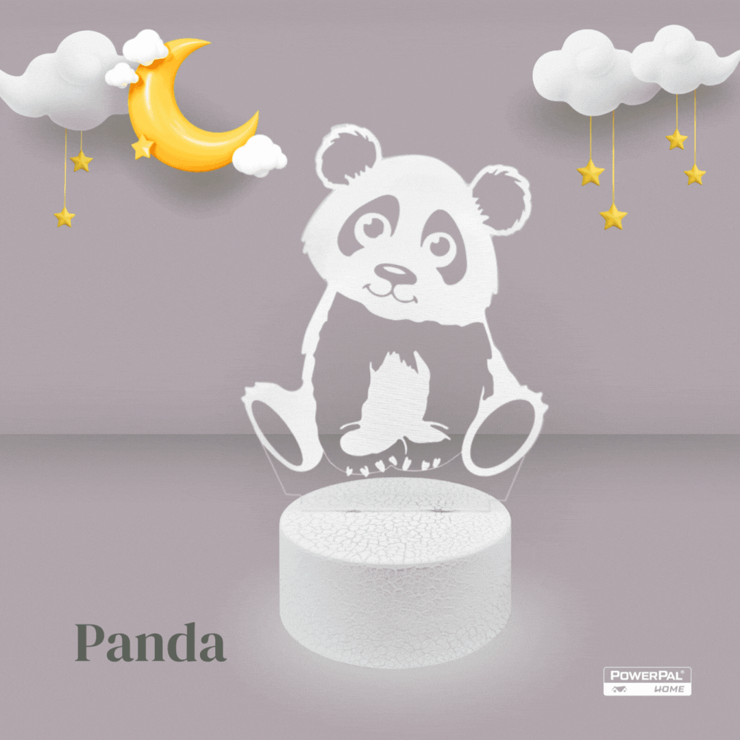 3D Night lamp - Panda