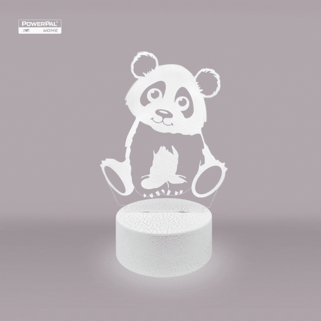 3D Night lamp - Panda