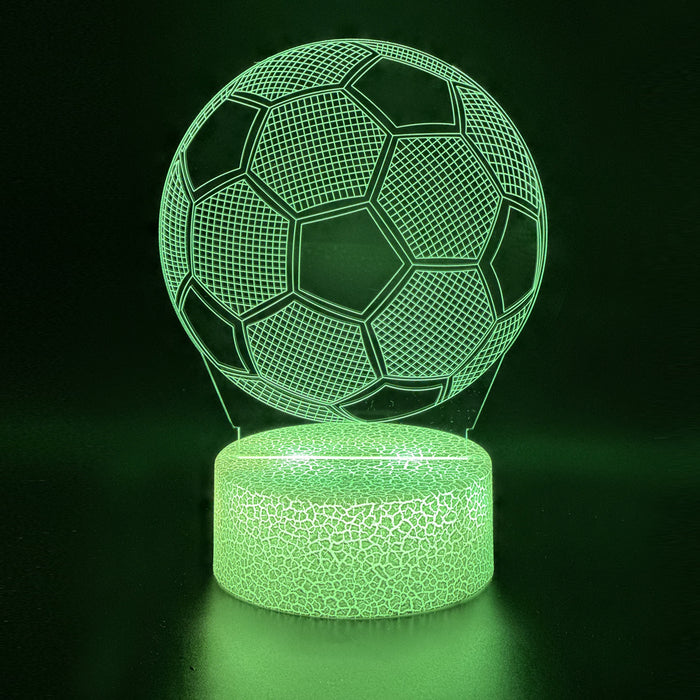 3D Night lamp - Fotball