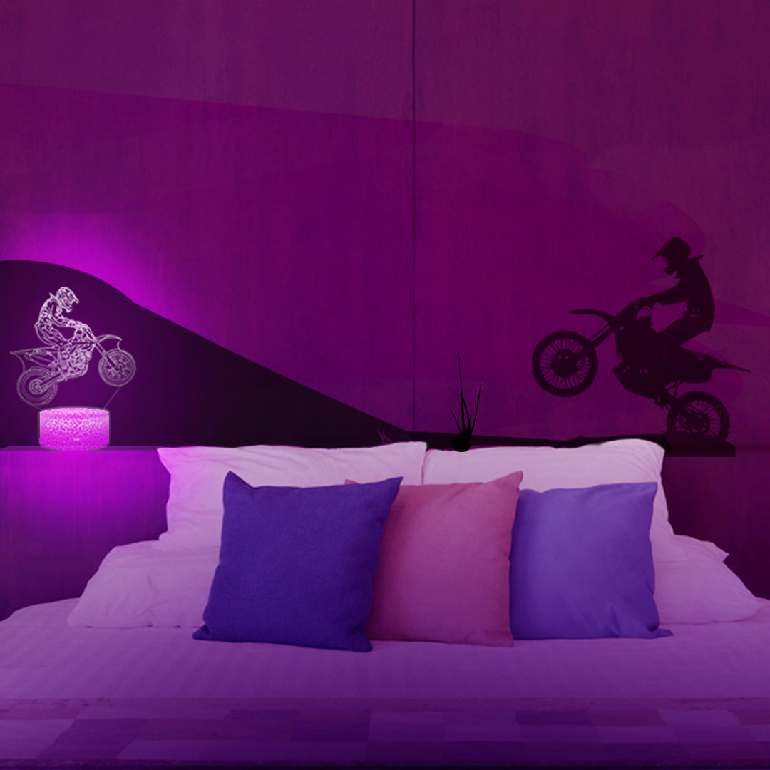 3D Night lamp - Motorcycle