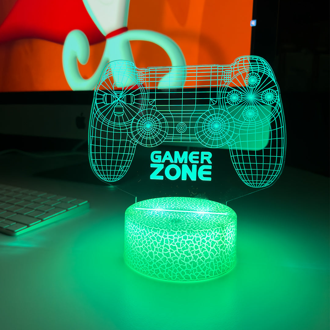 3D Night lamp - Gamer Zone