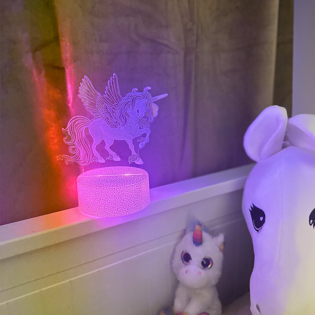 3D Night lamp - Unicorn