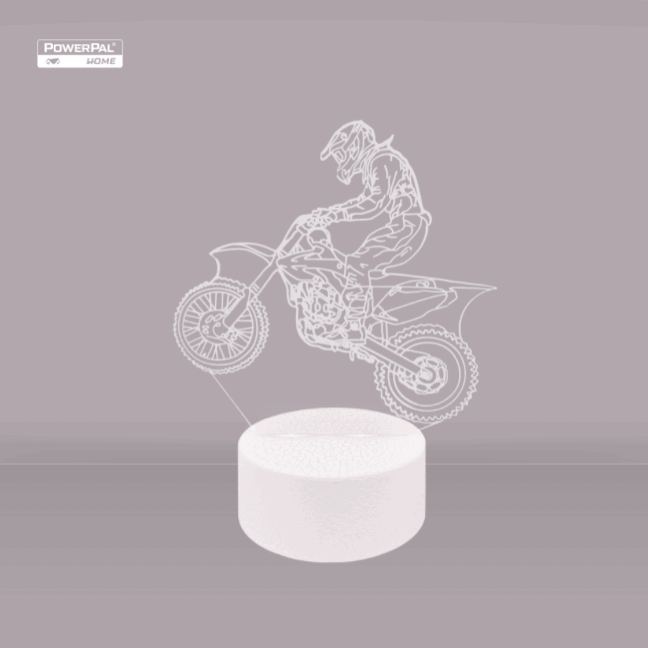 3D Night lamp - Motorcycle